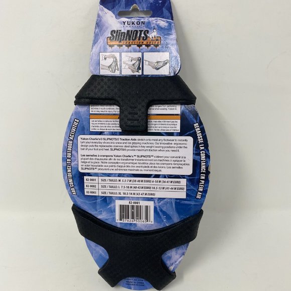 Yukon Charlie's UNISEX SlipNOTS traction soles NIP - Picture 3 of 11